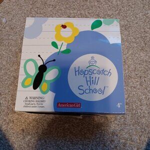 American girl Hopscotch Hill School soccer uniform / ball / accessories